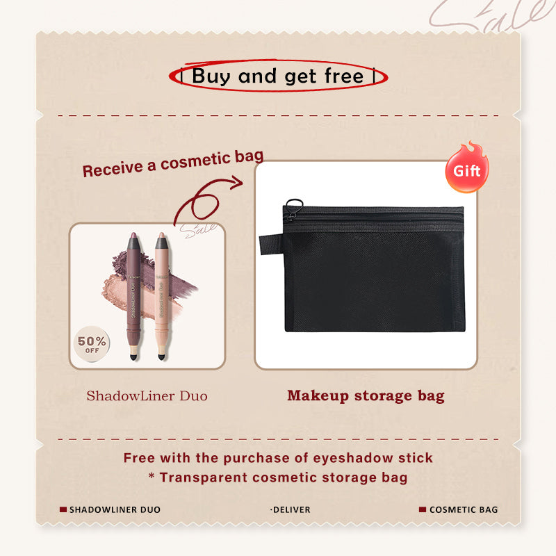 🔥Final 3 Hours: Buy One, Get One FREE! 🔥Shadow Liner 2-in-1 Eyeliner & Eyeshadow